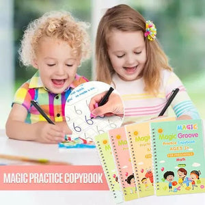 LAST DAY SALE 50% OFF 🔥 MAGIC PRACTICE AND DRAWING BOOK 🎁BEST FOR KIDS